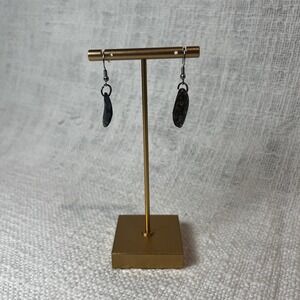 Black Multicolor Acrylic Teardrop Shaped‎ Dangle Earrings Retro Streetwear Y2K